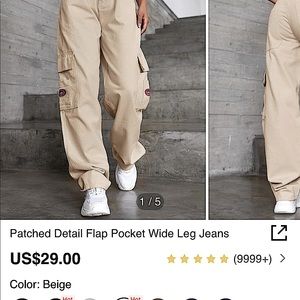 Tan cargo pants